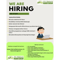 Logo cv natura anugerah bogor
