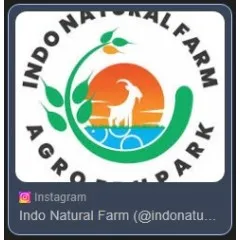 logo Indo Natural Farm - Sukabumi